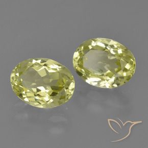Gemas de Sillimanita Amarillo medio natural de 2.91 ct, Ovalada, VVS-VS