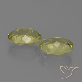 Gemas de Sillimanita Amarillo medio natural de 2.60 ct, Ovalada, VVS-VS