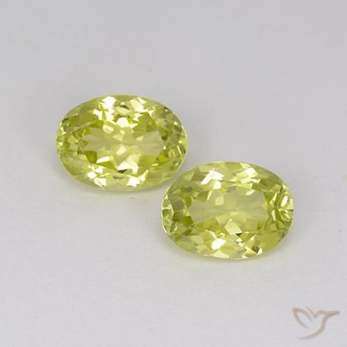 2.82ctw Natural Amarillo medio Silimanita, Ovalada, VVS-VS