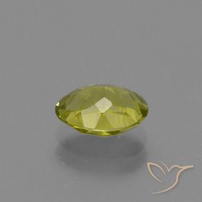 Sillimanita Amarillo medio natural de 1.33 ct, Ovalada, VS