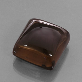 Cuarzo ahumado marrón natural de 44,13 ct, transparente, transparente / translúcido