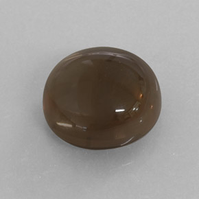 Cuarzo ahumado marrón natural de 7,52 ct, transparente, transparente / translúcido
