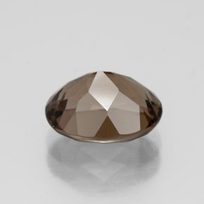 Cuarzo ahumado marrón natural de 2,54 ct, corte óvalo, VVS-VS