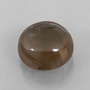 Cuarzo ahumado marrón natural de 8,18 ct, transparente, transparente / translúcido