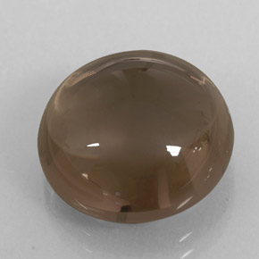 Cuarzo ahumado marrón natural de 13,14 ct, transparente, transparente / translúcido