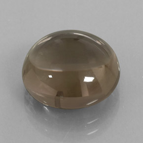 Cuarzo ahumado marrón natural de 7,76 ct, transparente, transparente / translúcido