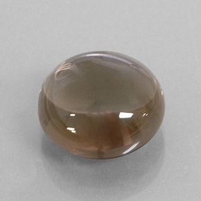 Cuarzo ahumado marrón natural de 6,81 ct, transparente, transparente / translúcido