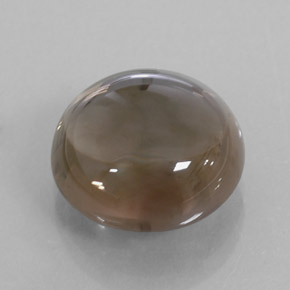 Cuarzo ahumado marrón natural de 7,99 ct, transparente, transparente / translúcido