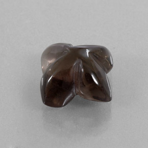 Cuarzo ahumado marrón natural de 6,63 ct, transparente, transparente / translúcido