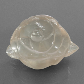 Cuarzo ahumado marrón natural de 41,66 ct, forma elegante, transparente