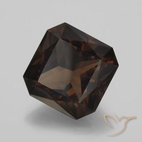 cuarzo ahumado Marrón canela intenso natural de 10.44 ct, Corte Octágono / Esmeralda, VVS