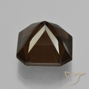cuarzo ahumado Marrón natural de 11.02 ct, Corte Octágono / Esmeralda, VVS-VS