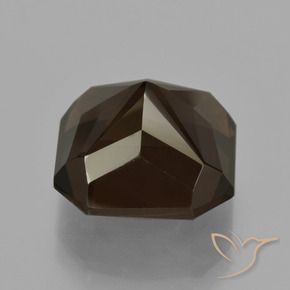 cuarzo ahumado Marrón medio natural de 8.37 ct, Corte Octágono / Esmeralda, VVS