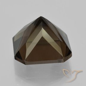 cuarzo ahumado Marrón sombra natural de 10.15 ct, Corte Octágono / Esmeralda, VVS-VS