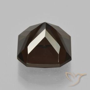 cuarzo ahumado Marrón chocolate intenso natural de 8.35 ct, Corte Octágono / Esmeralda, VVS