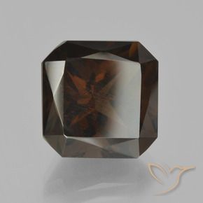 cuarzo ahumado Marrón medio natural de 8.80 ct, Corte Octágono / Esmeralda, VS