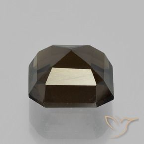 cuarzo ahumado Marrón medio natural de 5.07 ct, Corte Octágono / Esmeralda, VS