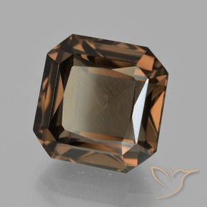 cuarzo ahumado Marrón natural de 7.63 ct, Corte Octágono / Esmeralda, VS