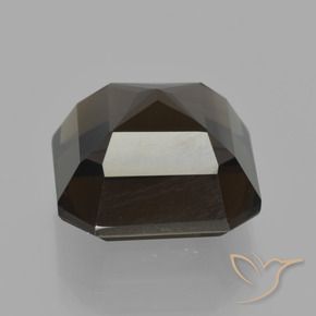 cuarzo ahumado Azul oscuro natural de 9.35 ct, Corte Octágono / Esmeralda, VVS-VS