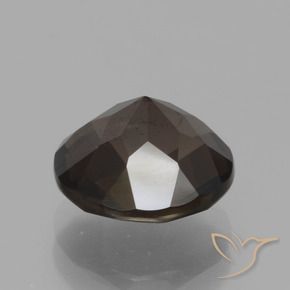 cuarzo ahumado Marrón sombra natural de 2.84 ct, Redondo, VS-SI