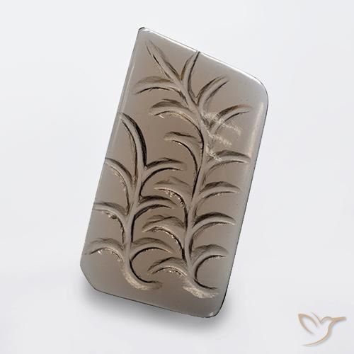 17.32ct Natural Marrón neutral cuarzo ahumado, Elegante, Transparente