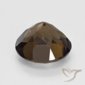 cuarzo ahumado Marrón natural de 5.80 ct, Redondo, VVS
