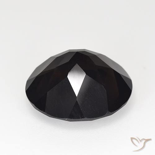 cuarzo ahumado Marrón oscuro natural de 11.30 ct, Redondo, VVS-VS