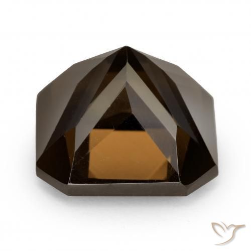 cuarzo ahumado Marrón sombra natural de 7.33 ct, Corte Octágono / Esmeralda, VVS-VS