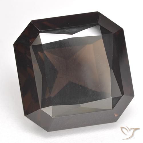 cuarzo ahumado Marrón rojizo natural de 12.50 ct, Corte Octágono / Esmeralda, VVS-VS