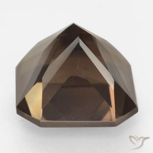 cuarzo ahumado Marrón natural de 13.18 ct, Corte Octágono / Esmeralda, VVS-VS