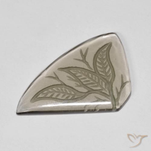 cuarzo ahumado Marrón muy claro natural de 10.24 ct, Elegante, Transparente