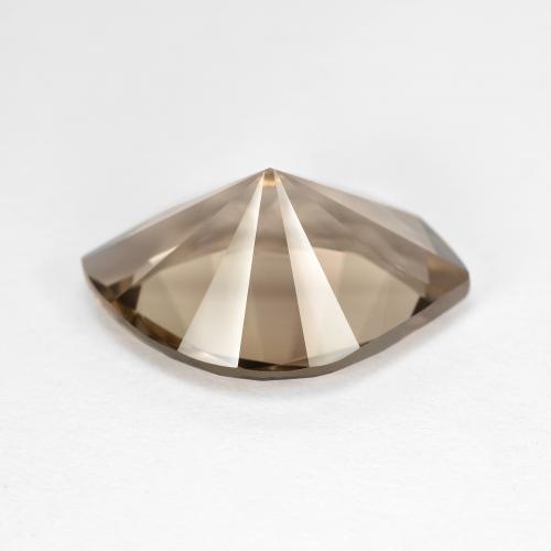 Cuarzo Ahumado Marrón cálido natural de 7.35 ct, Marquesa, VVS