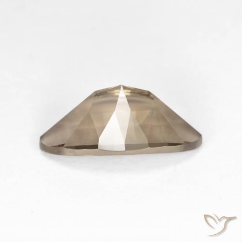 cuarzo ahumado Marrón claro medio natural de 2.73 ct, Marquesa, VVS