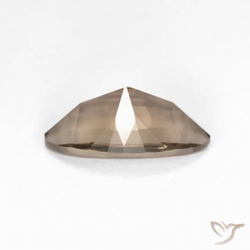 cuarzo ahumado Marrón cálido natural de 2.70 ct, Marquesa, VVS