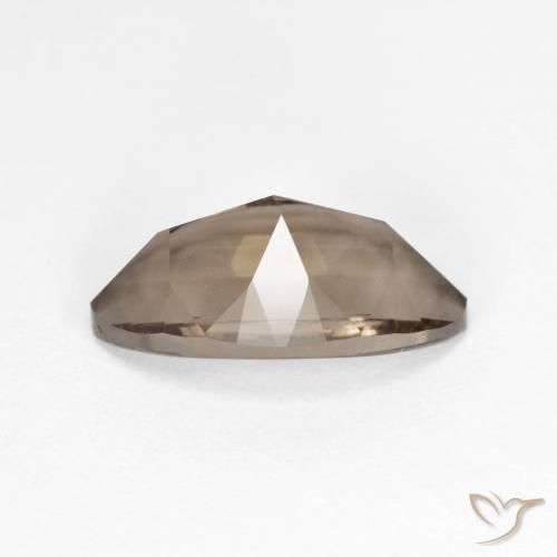 cuarzo ahumado Marrón sombra natural de 2.89 ct, Marquesa, VVS