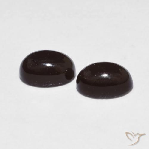 Gemas de cuarzo ahumado Marrón medio natural de 1.14 ct, Ovalada, Translúcido