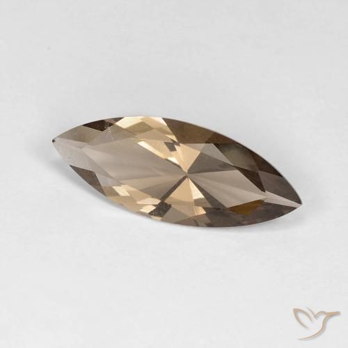 cuarzo ahumado Marrón claro natural de 2.67 ct, Marquesa, VS
