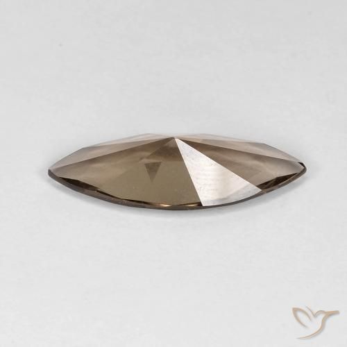 cuarzo ahumado Marrón claro natural de 2.67 ct, Marquesa, VS