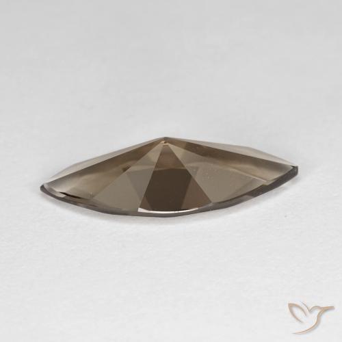 cuarzo ahumado Marrón cálido natural de 2.52 ct, Marquesa, VVS