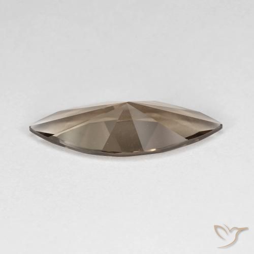 cuarzo ahumado Marrón cálido natural de 2.57 ct, Marquesa, VVS