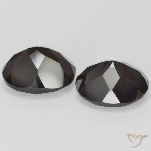 Gemas de cuarzo ahumado Marrón chocolate natural de 5.47 ct, Ovalada, VVS
