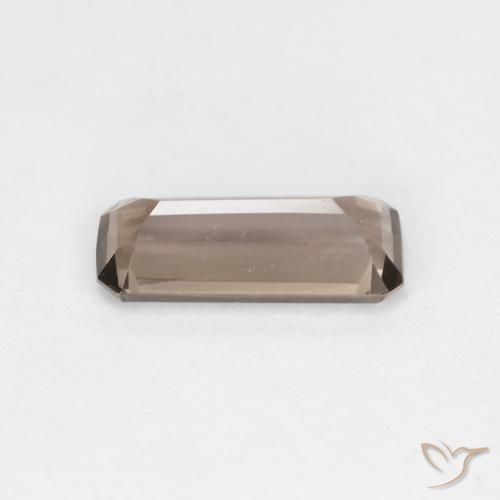 cuarzo ahumado Marrón nogal natural de 0.92 ct, Corte Octágono / Esmeralda, VVS