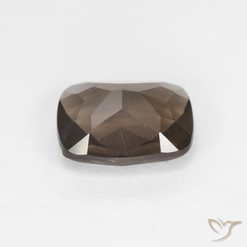 cuarzo ahumado Marrón natural de 1.93 ct, Forma Cojín, VVS-VS