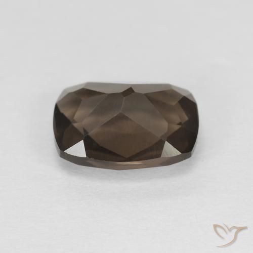cuarzo ahumado Marrón sombra natural de 1.89 ct, Forma Cojín, VVS