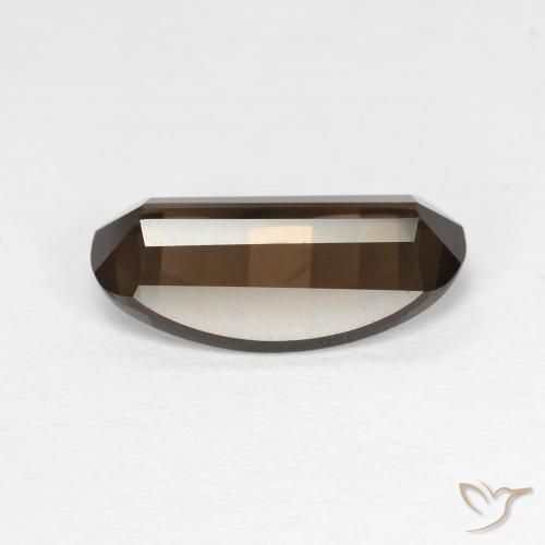cuarzo ahumado Marrón medio natural de 2.85 ct, Ovalada, VVS