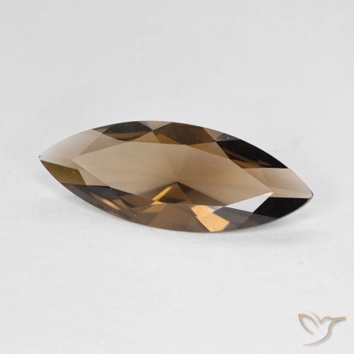 cuarzo ahumado Marrón cálido natural de 2.34 ct, Marquesa, VS