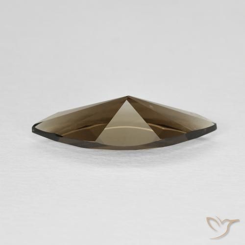 cuarzo ahumado Marrón cálido natural de 2.93 ct, Marquesa, VVS
