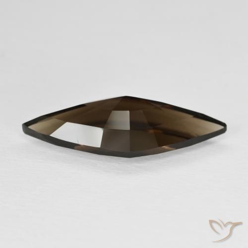 cuarzo ahumado Marrón chocolate natural de 4.99 ct, Elegante, VVS