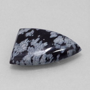Obsidiana nevada multicolor natural de 9,17 ct, forma elegante, opaco