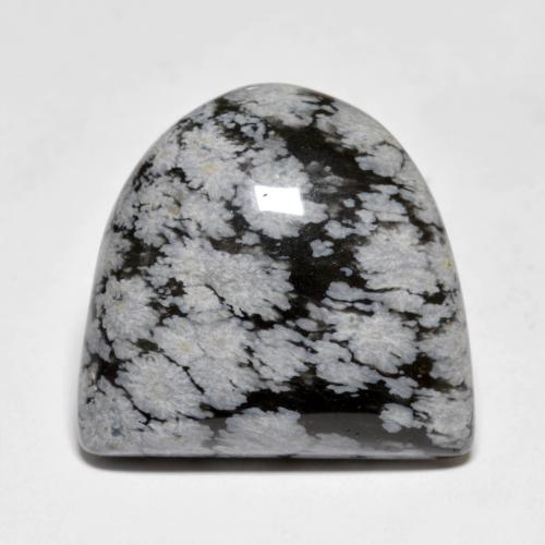 Obsidiana nevada multicolor natural de 22,24 ct, forma elegante, opaco
